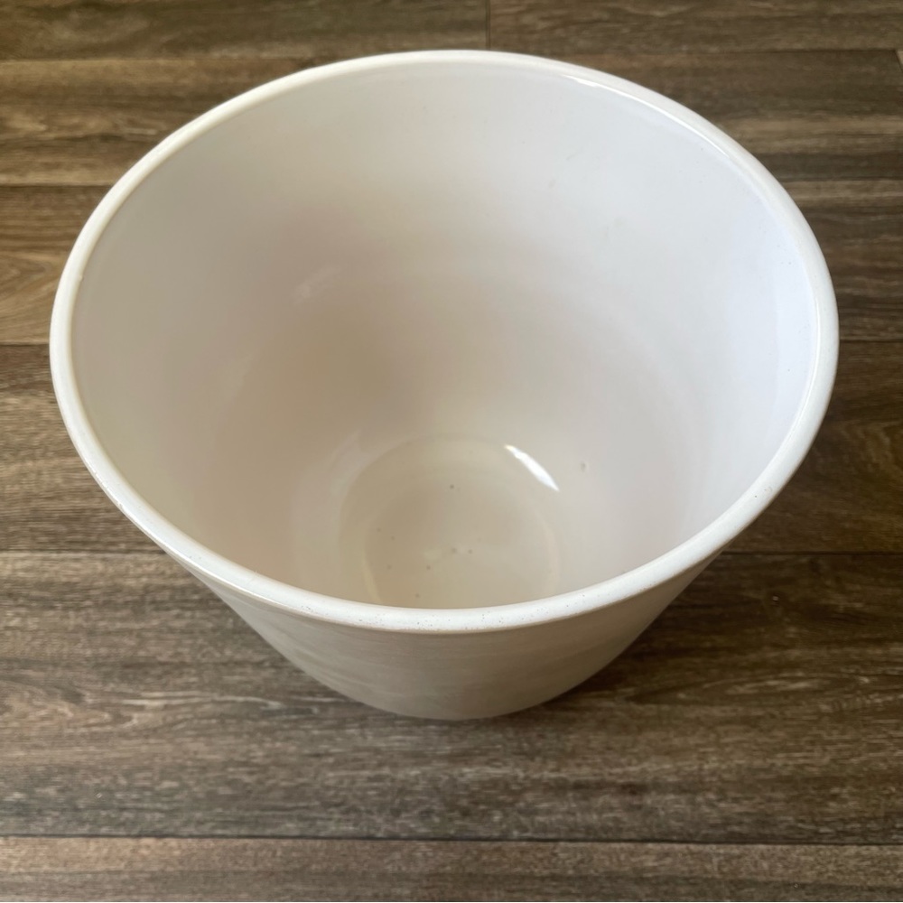 Rae Dunn by Magenta Handmade Custom XL Houseplant Pot 10” Hx 12” W Home Decor Ce